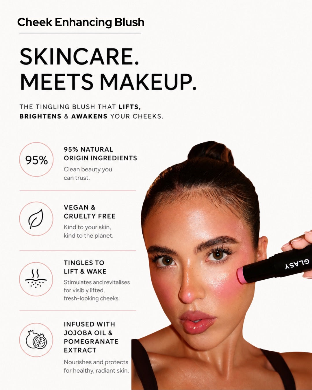 Cheek Enhancing Glow Blush (Tingle Blush) | MUA TRIO BUNDLE