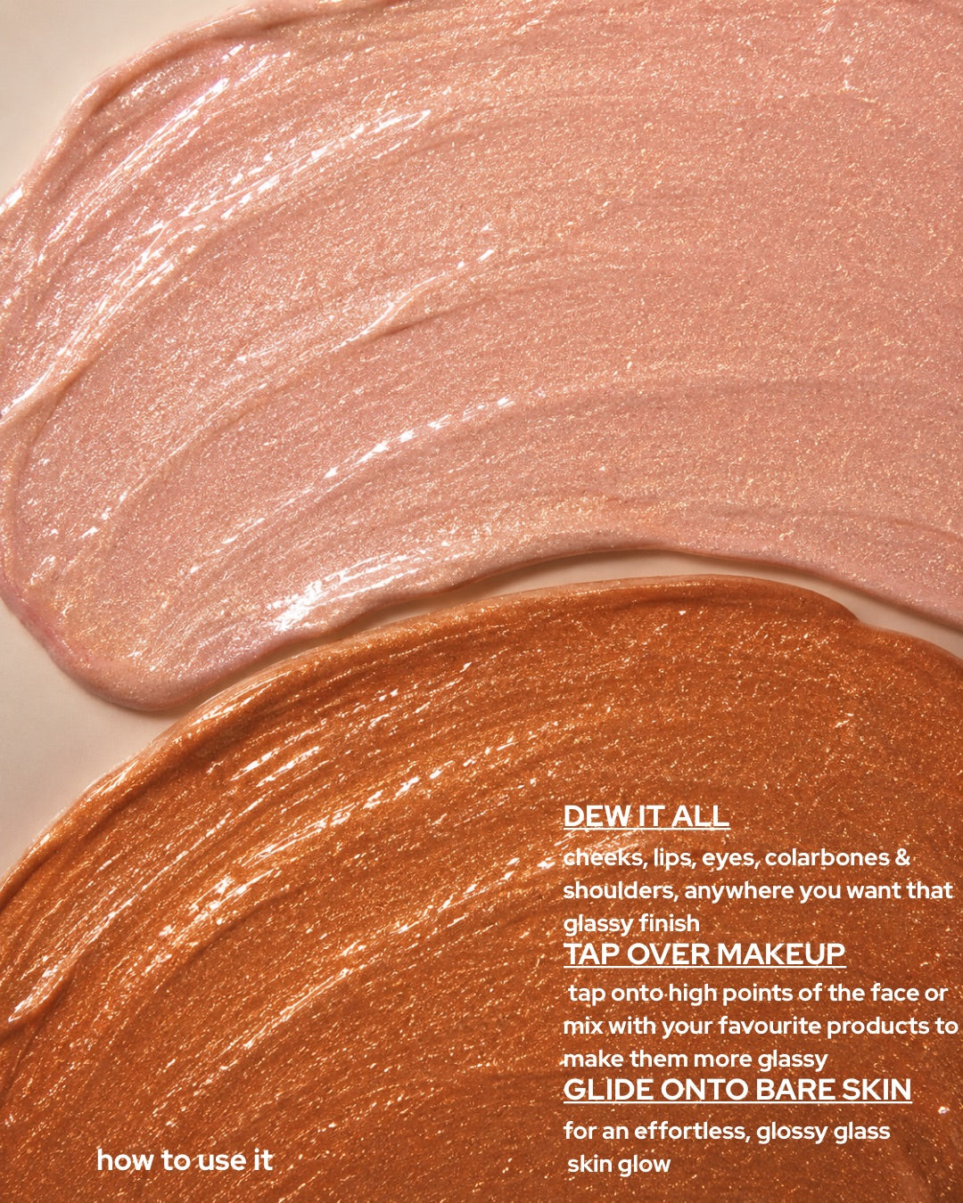 Dew It All Glossy Highlighting Balm - for face, lips & body
