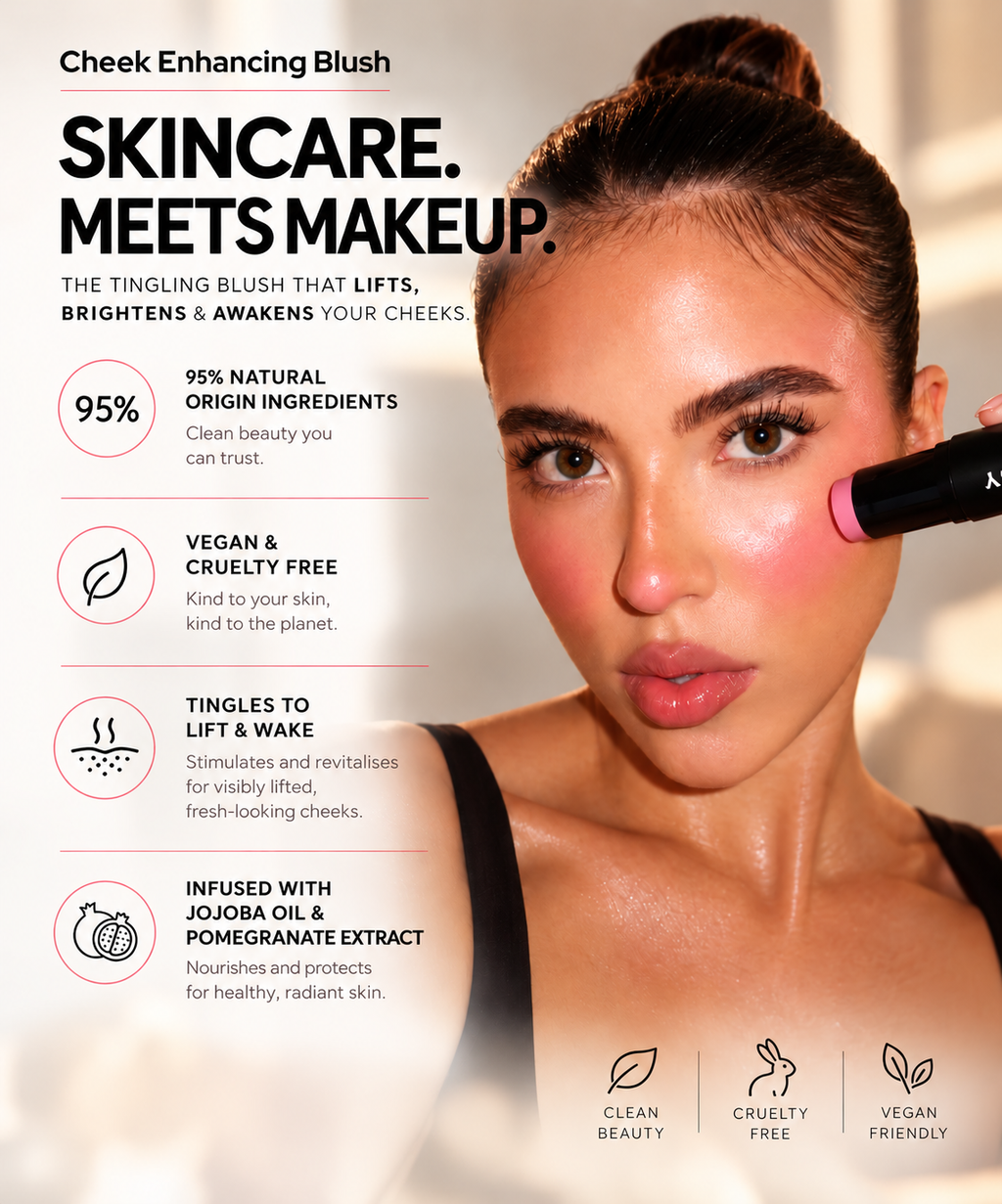 Cheek Enhancing Blush (Tingle Blush) | MUA TRIO BUNDLE